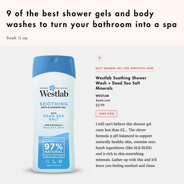 Best shower gel for sensitive skin - Beauty Editors Choice