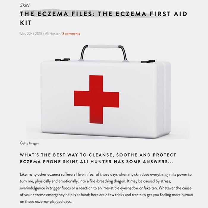 The Eczema Files: the eczema first aid kit