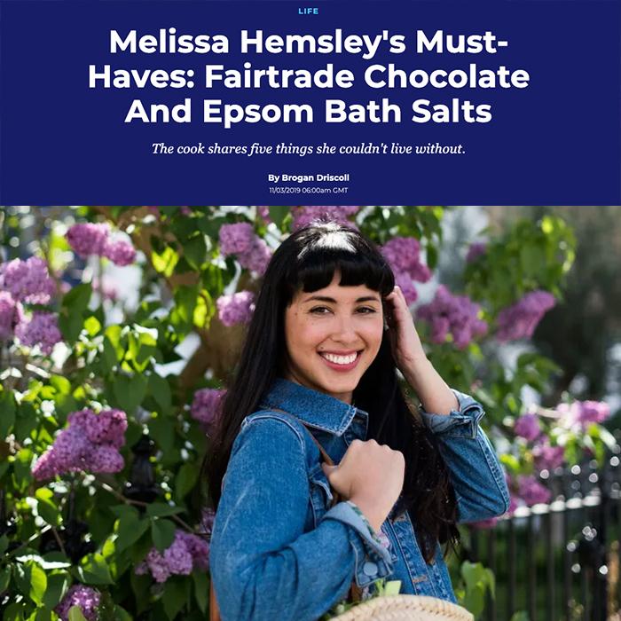 Melissa Hemsley's must-haves - bath salts